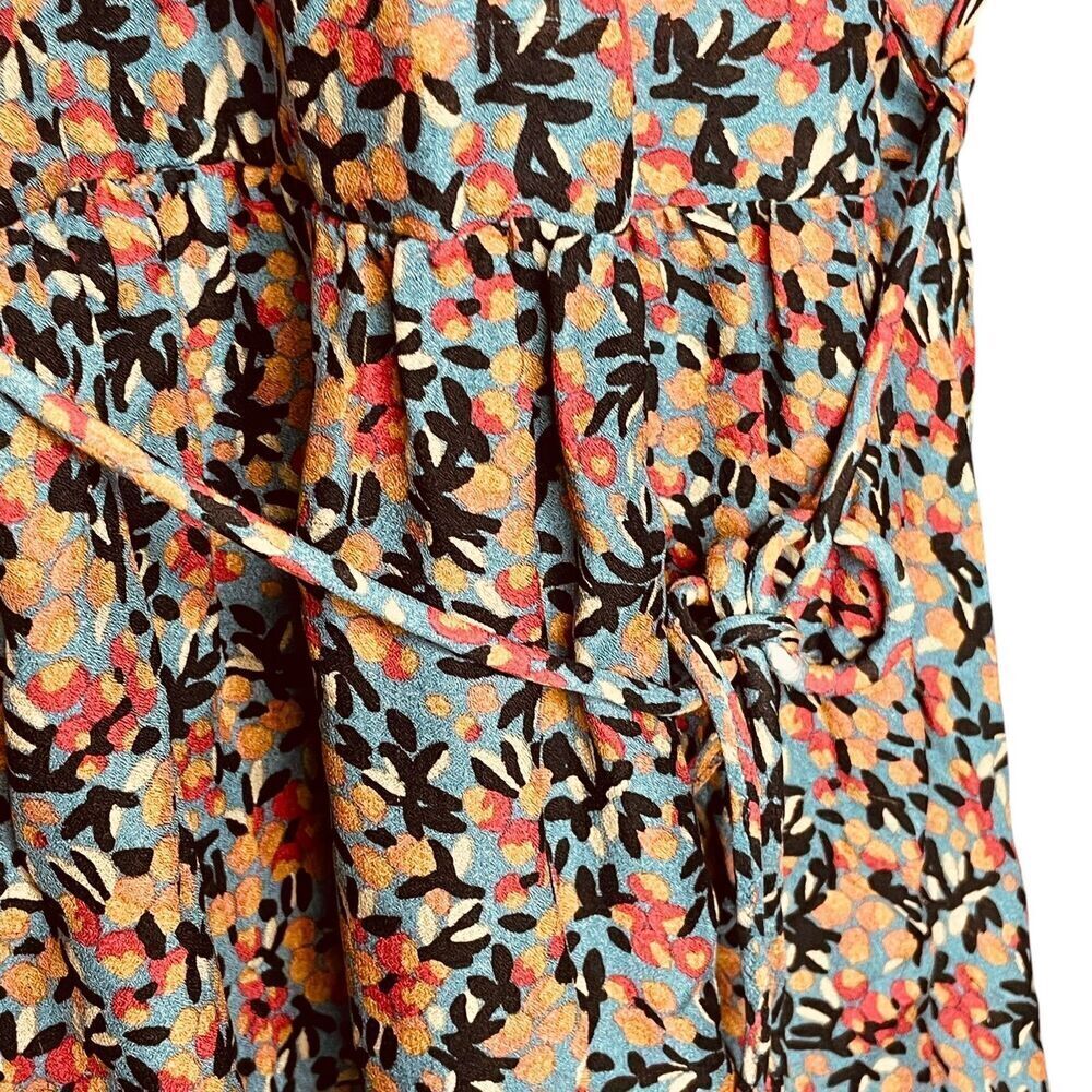 Derek Lam Collective Floral Tie Dress - Picture 9 of 16